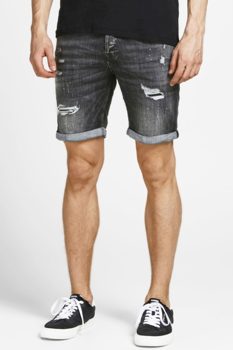 Jack & Jones JJIRICK JJFOX  SHORTS GE 540 50SPS STS Black Denim