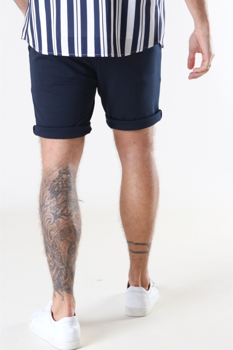 Clean Cut Milano Jersey Shorts Navy