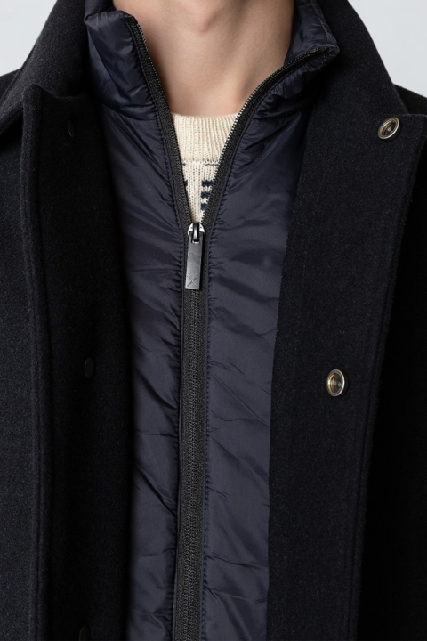 Clean Cut Copenhagen Emerson Carcoat Jacket Navy