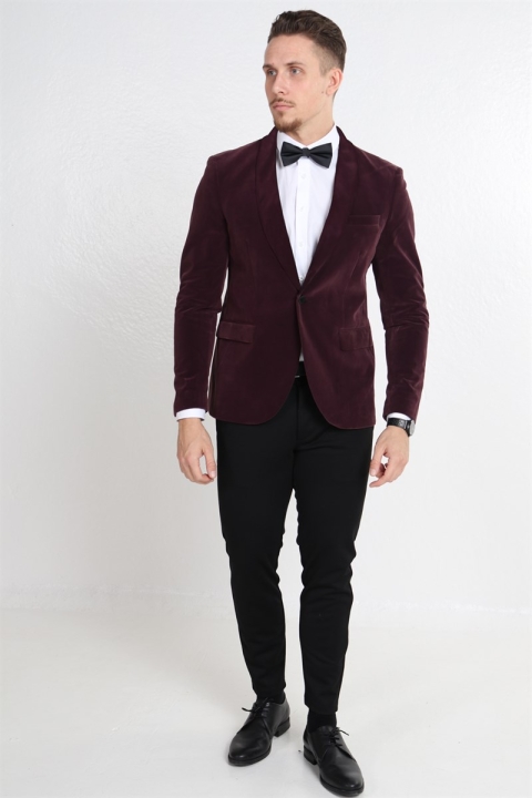 Only & Sons Teo Slim VeloKlokke Blazer Fudge