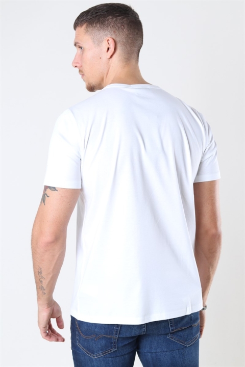 Mos Mosh Perry Basic T-shirt White