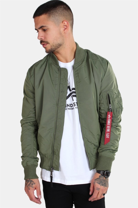 Alpha Industries MA-1 TT Jakke Sage-Green