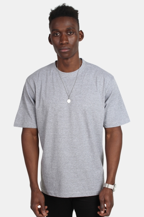 Basic Brand Oversize Tee Oxford Grey