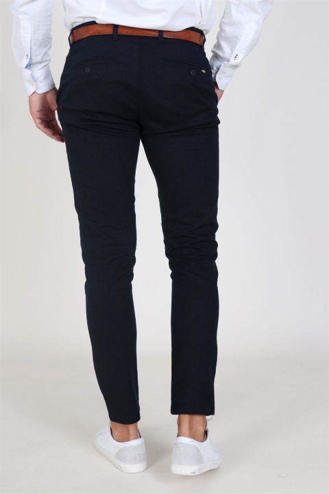 Tailored & Originals Nox Frederic Bukser Navy Melange