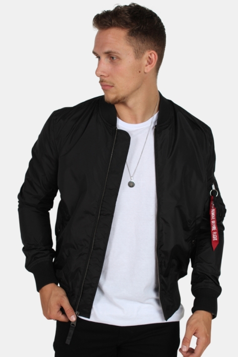 Alpha Industries MA-1 TT Bomber Jakke Black