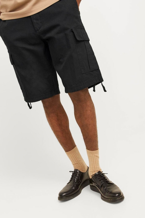 Jack & Jones Cole Barkley Cargo Shorts Black