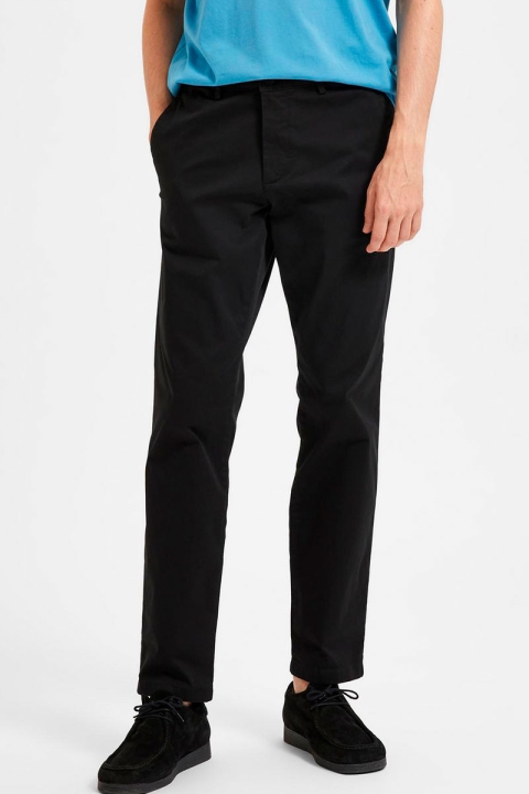 Selected SLHSLIM-NEW MILES 175 FLEX PANTS W N Black