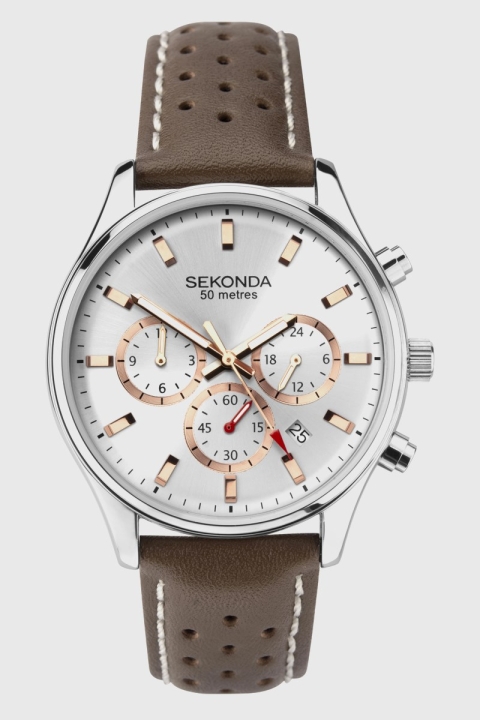 Sekonda 1784 Classic Brown Leather Klokke