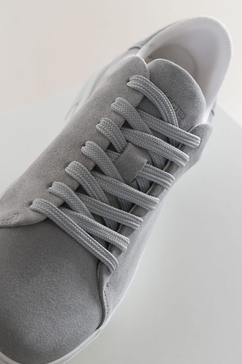 Selected David Chunky Suede Sneaker Grey