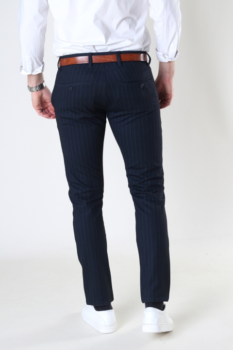 Gabba Paul KD3920 Navy Pin Chino Pant Navy Pin