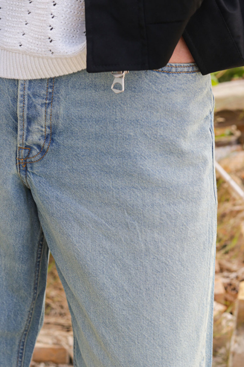 Jack & Jones Dave Wide Fit 082 Blue Denim