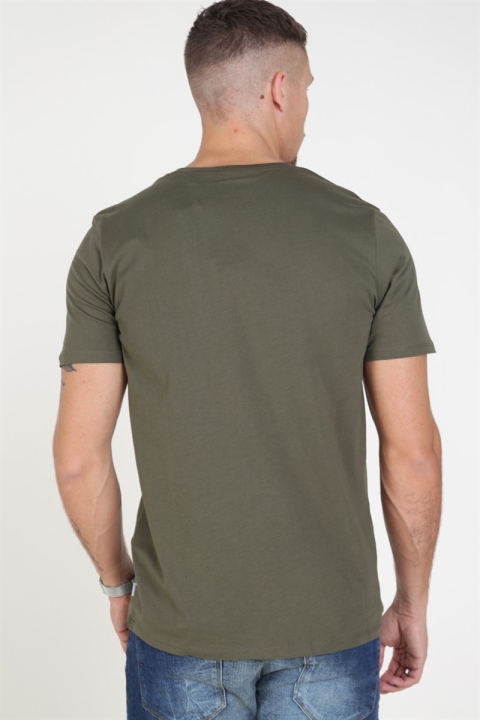 Jack & Jones Organic Basic Tee Olive Night