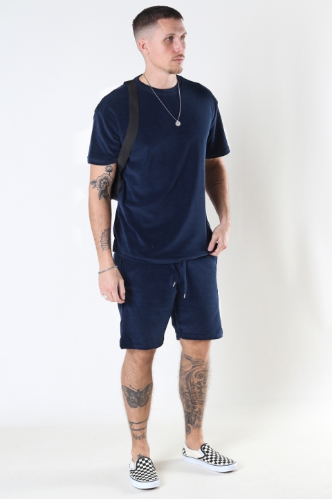 Just Junkies Frot Tee  004 - Navy