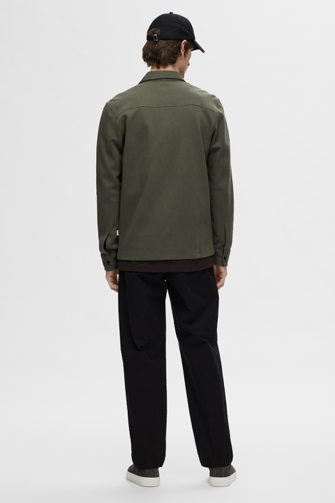 Selected Jackie Regular Fit Sweat Jacket Forest Night