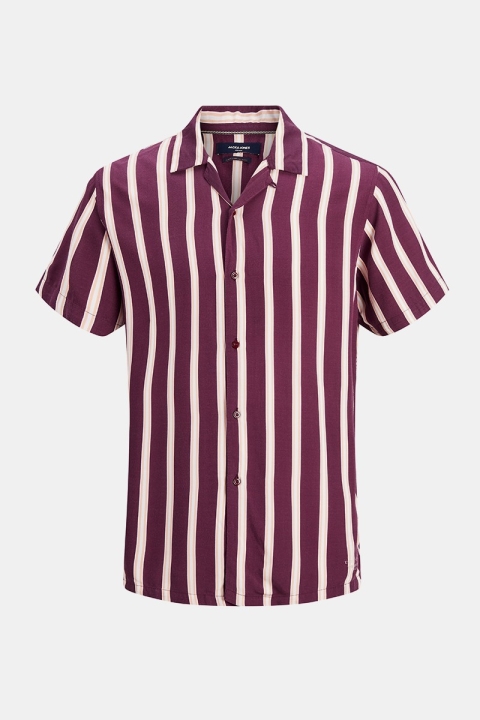 Jack & Jones JPRYDEN Resort Shirt S/S Decadent Chocolate