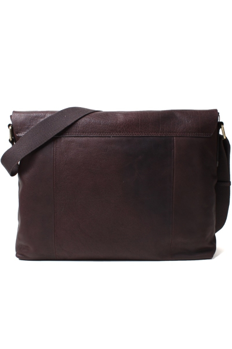Saddler FinsbKlokkey Taske Dark Borwn 