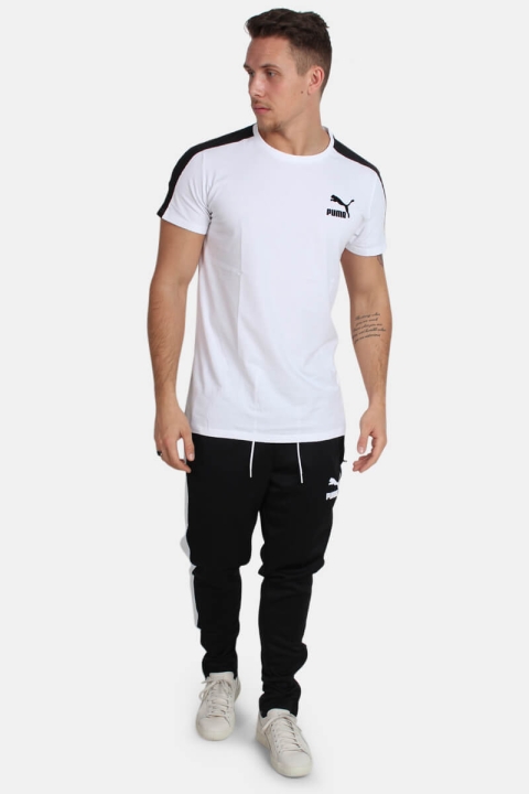 Puma Archive T7 Stripe T-skjorte Puma White