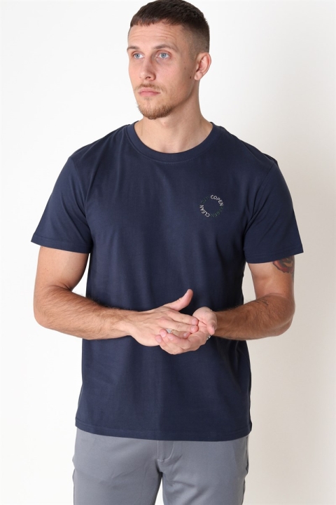 Clean Cut Antonie Logo S/S T-shirt Navy