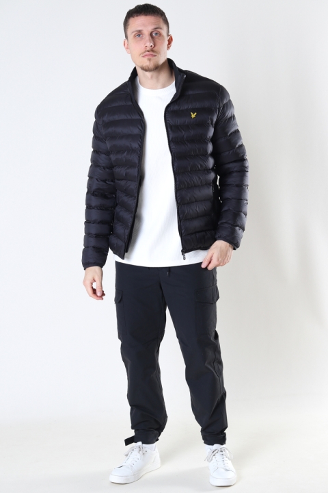 Lyle & Scott Packable Puffer Jacket Jet Black