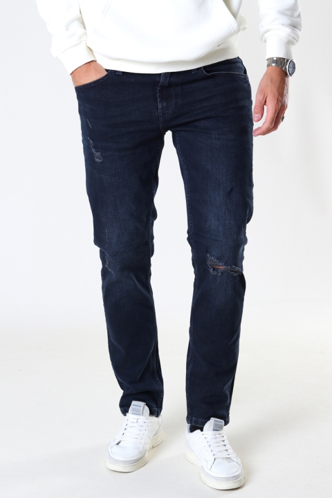 ONLY & SONS ONSLOOM LIFE SLIM BLUE BLACK PK 9812 Blue Denim