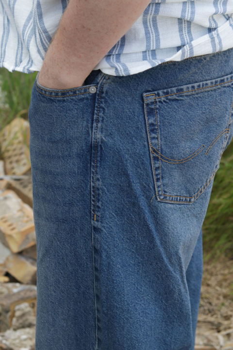 Jack & Jones Dave Wide Fit 080 Blue Denim