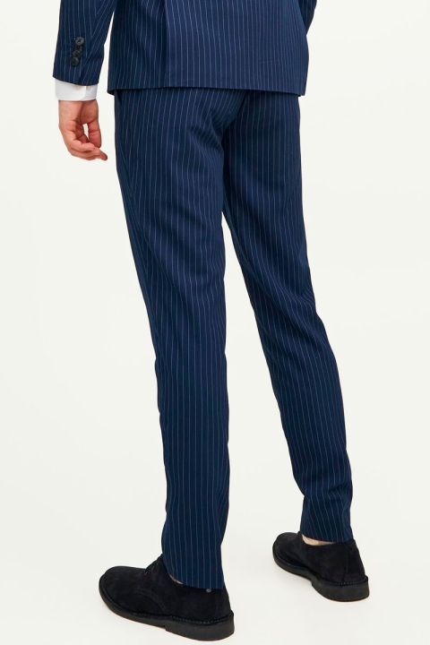 Jack & Jones FRANCO PIN STRIPE SUIT Navy Blazer