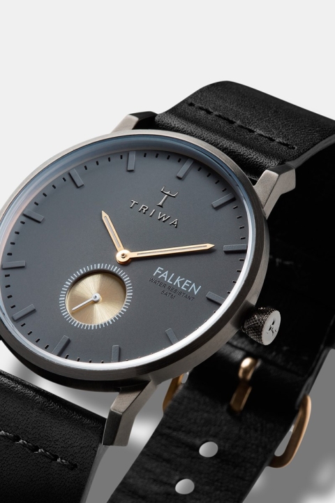 Triwa Walter Falken Klokke Black Classic