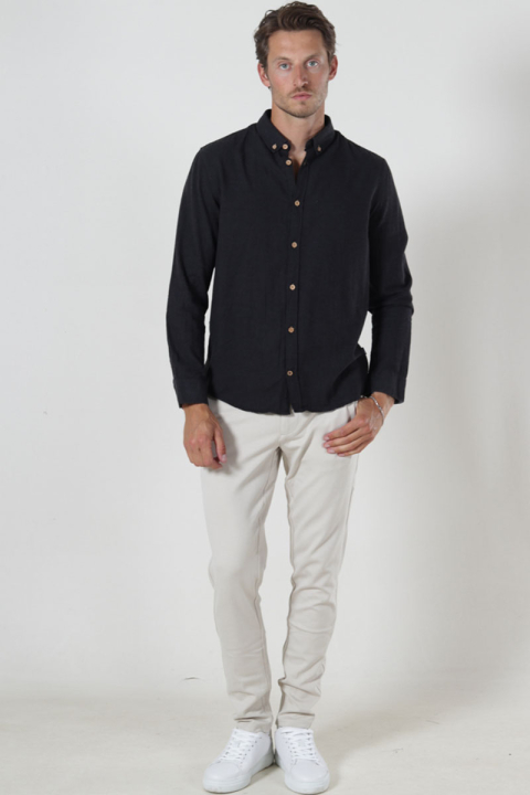 Kronstadt Johan Diego Cotton shirt Black