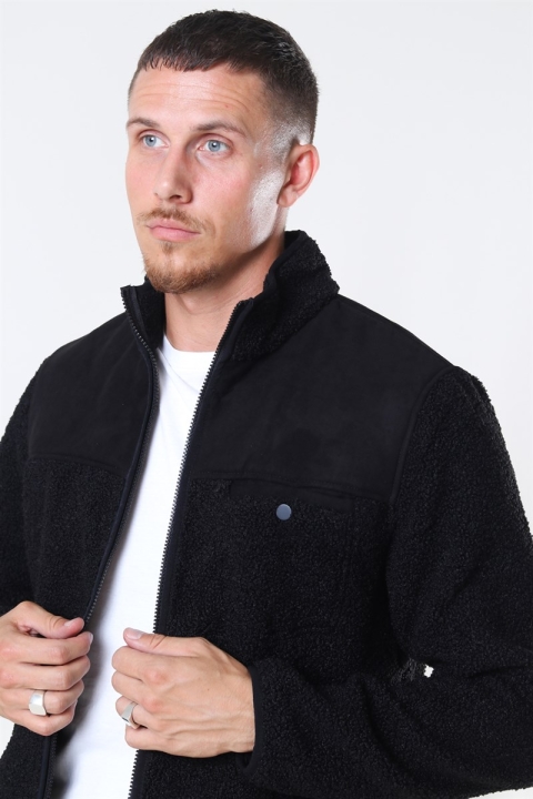 Fat Moose Gary Fleece Jacket Black