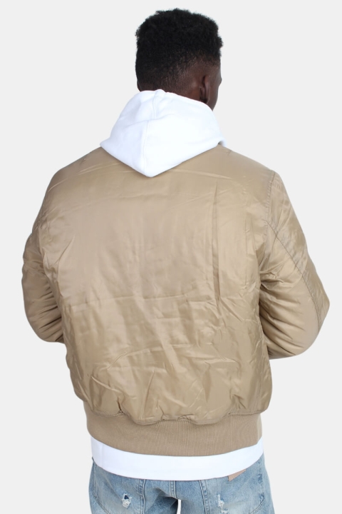 Urban Classics Bomber jakke Beige