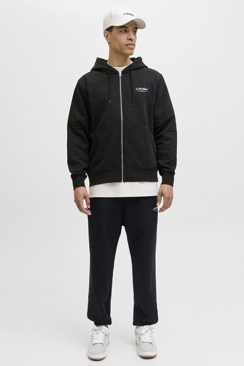 Jack & Jones Soho Sweat Zip Hoodie Black