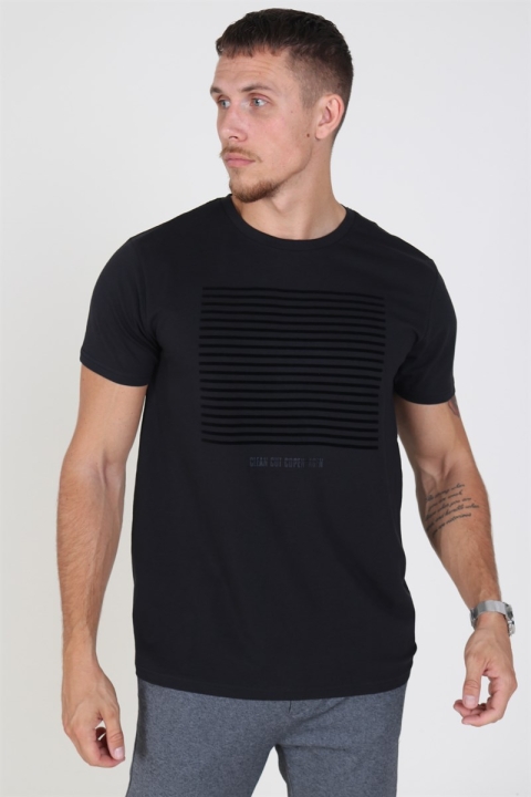 Clean Cut Hugo T-skjorte Black