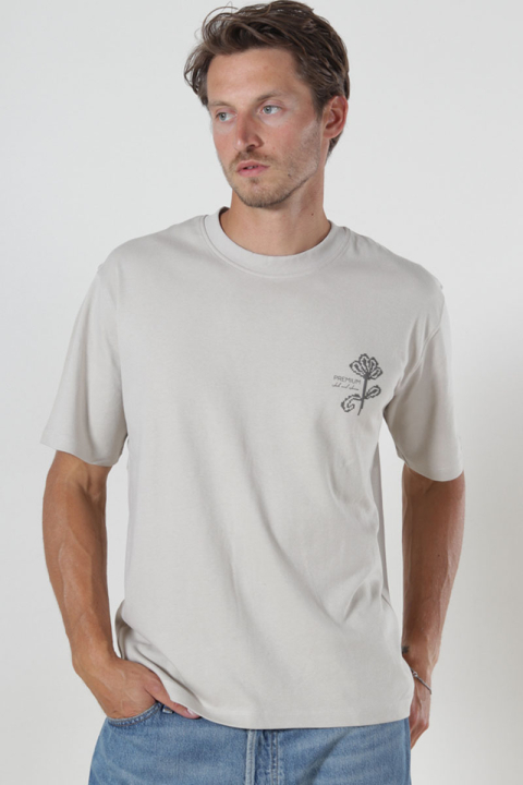 Jack & Jones Kyle Relaxed Fit Tee Silver Lining