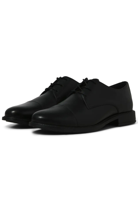 Jack & Jones Oslo Leather Dress Shoe Black