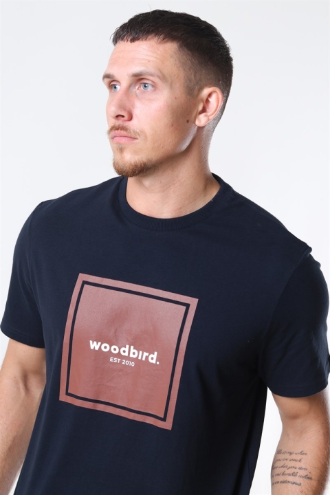 WoodBird Our Box Jubi T-shirt Black