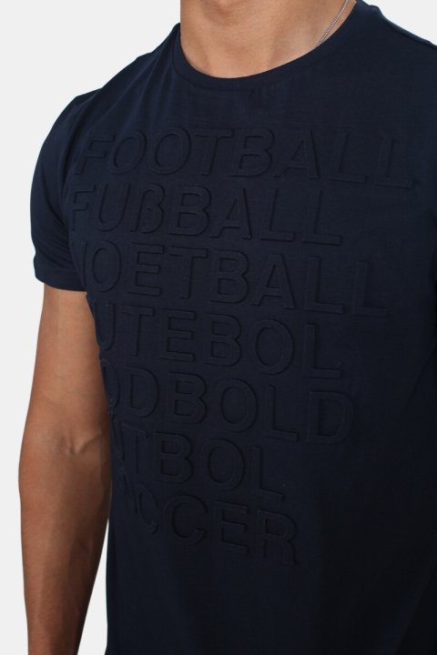 Kronstadt Lads Football T-skjorte Navy