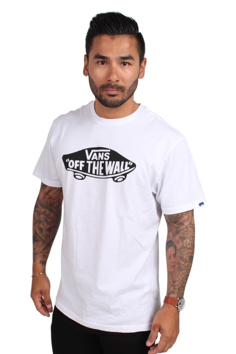 Vans Off The Wall T-skjorte White/Black