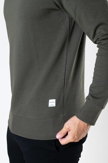 Jack & Jones JJEBASIC SWEAT CREW NECK NOOS Forest Night REG