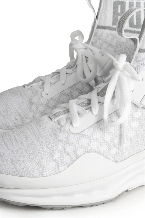 Puma Ignite Evoknite White-Quarry-Vaporous Gray