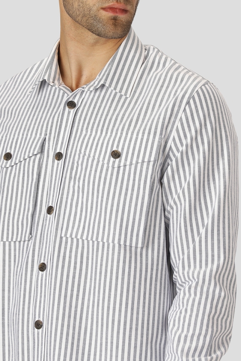 Clean Cut Copenhagen Clean Oxford Shirt L/S Light Blue