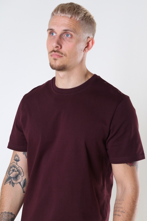 ONLY & SONS ONSANEL LIFE REG SS TEE Fudge