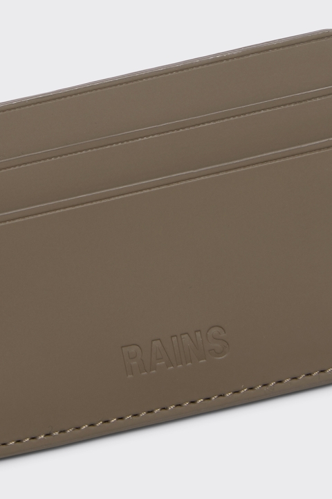 Rains Card Holder 17 Taupe