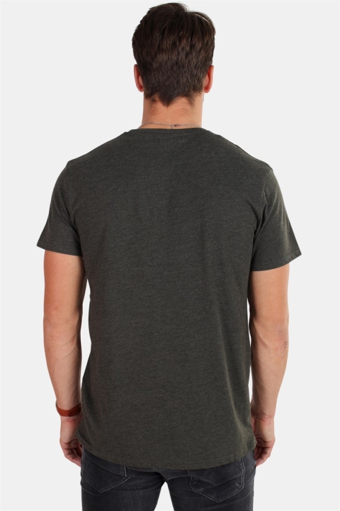 Solid Rock Melange T-skjorte Rosin