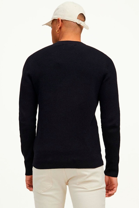 Jack & Jones JPRPERFECT KNIT CREW NECK SN Black