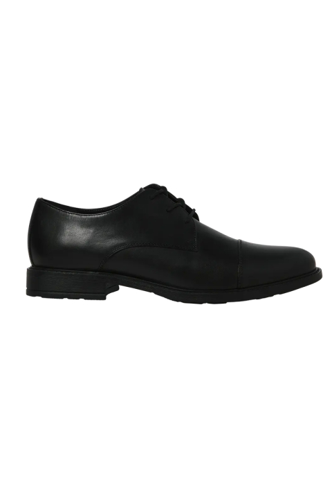 Jack & Jones Oslo Leather Dress Shoe Black