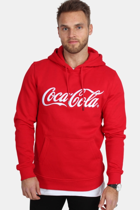 Mister Tee MC136 Coca'Cola Hoodie Red