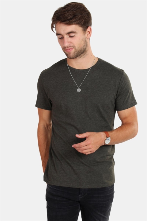 Solid Rock Melange T-skjorte Rosin