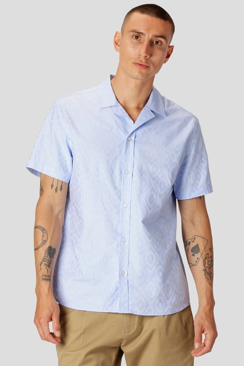 Clean Cut Copenhagen Bowling Oregon S/S Light Blue