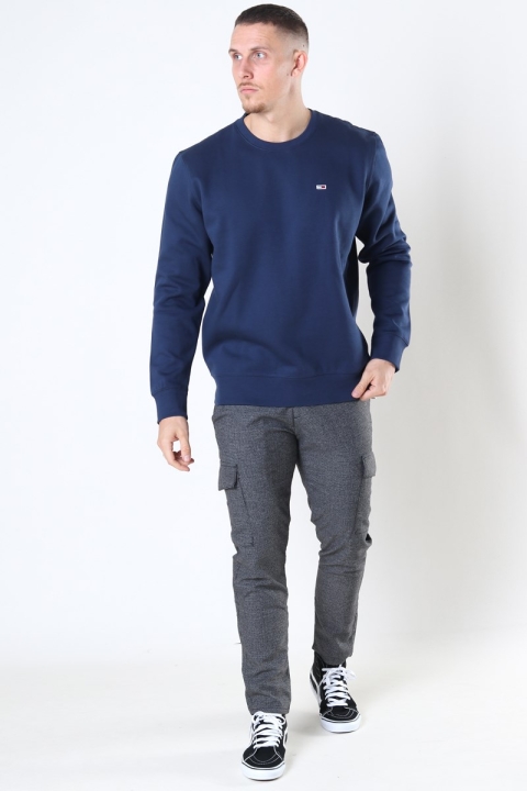 Tommy Jeans Regular Fleece Crewneck Twilight Navy