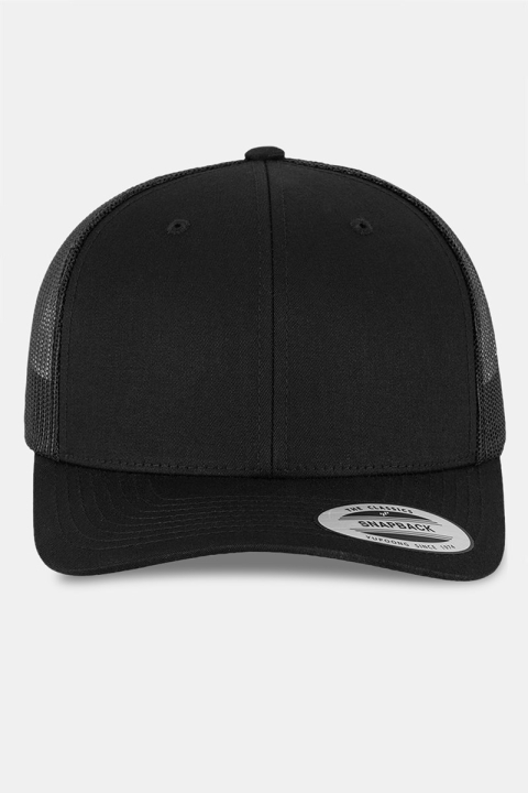 Flexfit Retro Trucker Caps Black